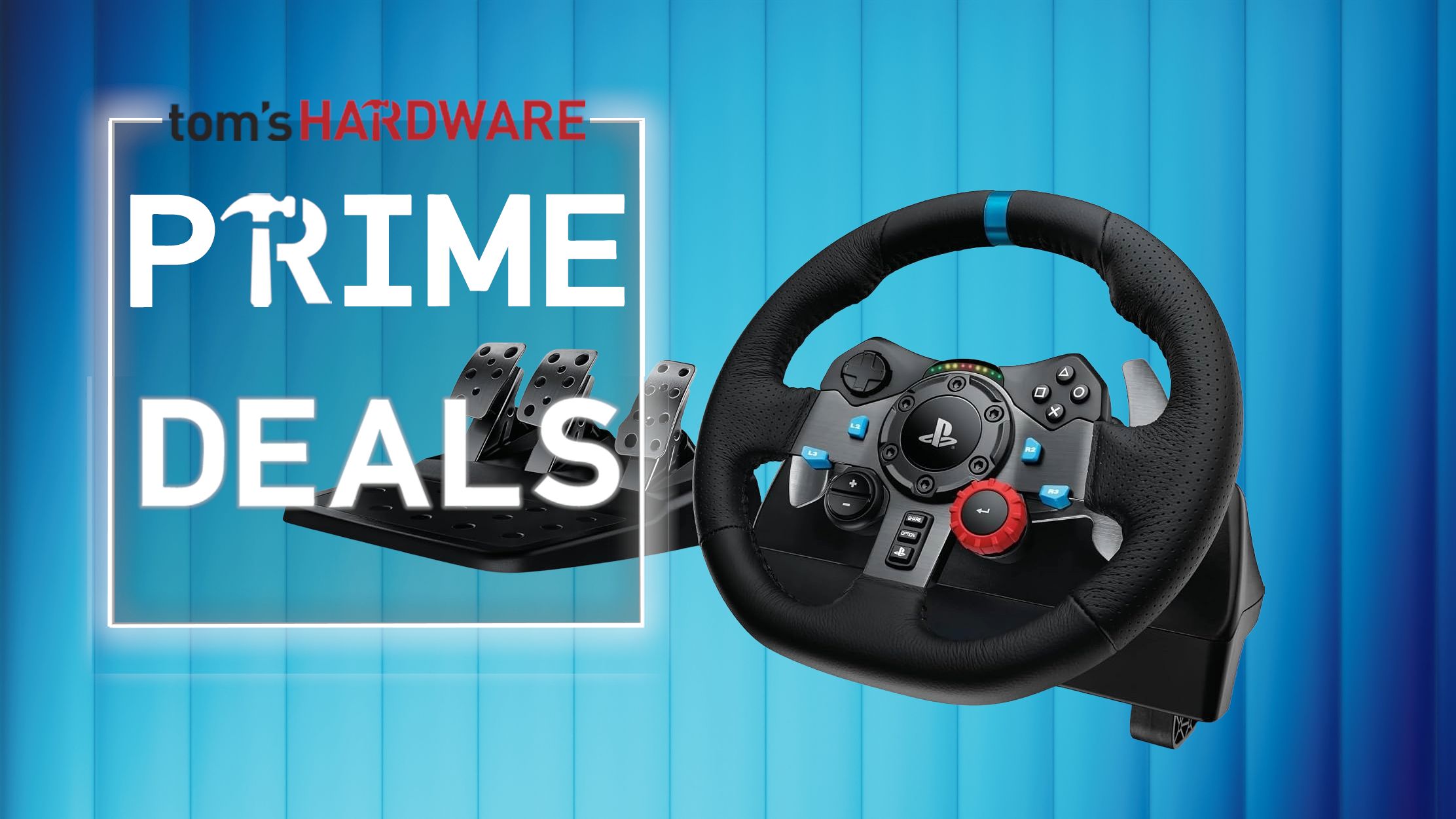The Logitech G29 racing wheel and pedal set with real force feedback is back on sale with steep 37% discount — get a start to a racing sim for $190