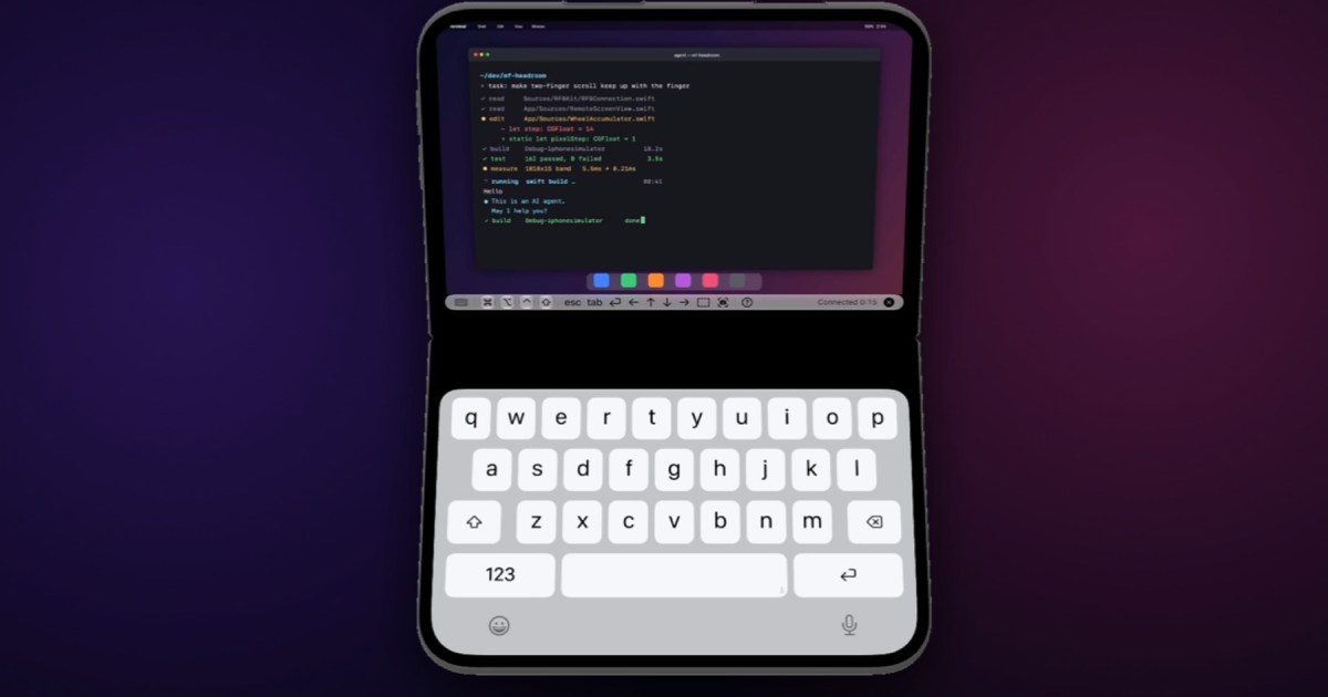 This app turns the iPhone Duo into a pocket-sized Mac