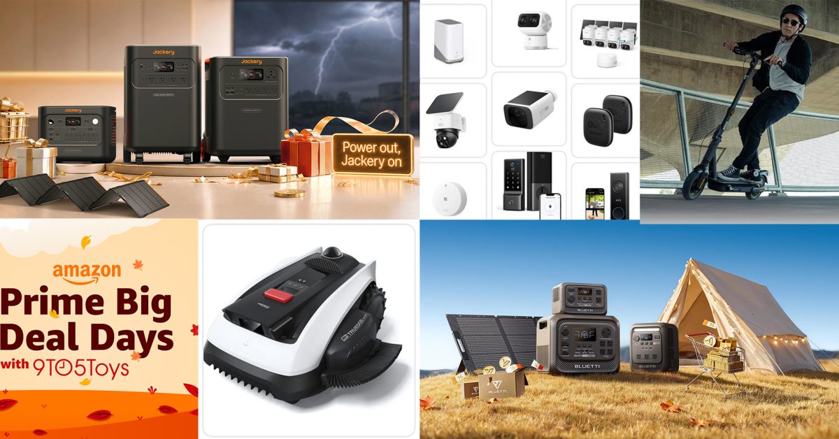 Prime Day-2 Green Deals: New low prices on Jackery and Bluetti power stations, Anker security devices up to 50% off, ECOVACS, more