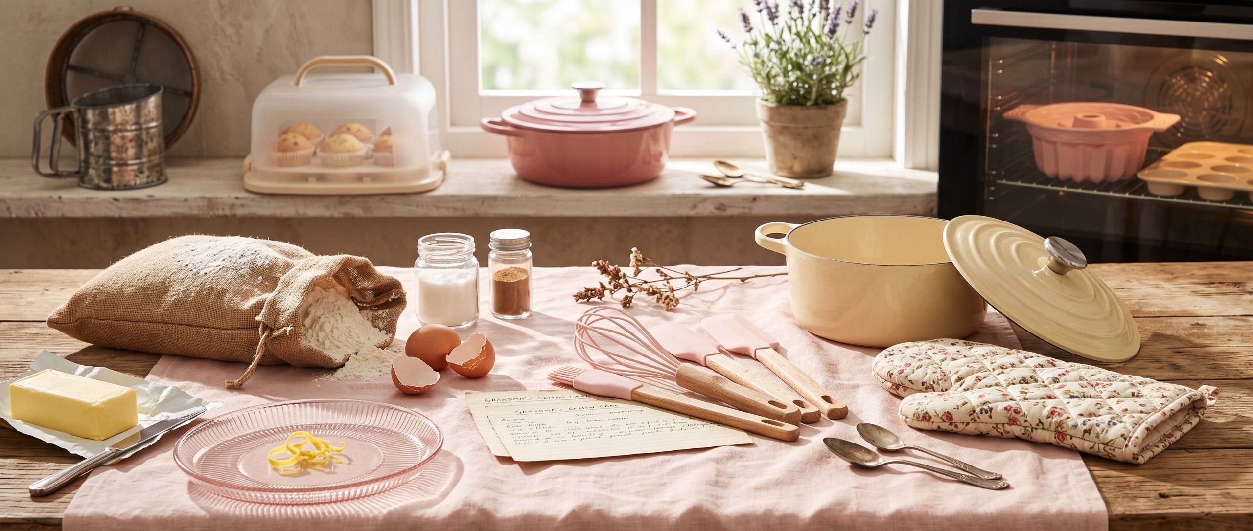 Hoping for a Hollywood handshake? IKEA’s new cream and pastel pink bakeware line gives your kitchen a star baker look for less