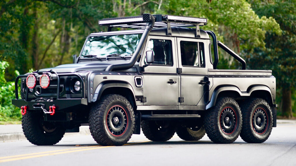 With Two Extra Wheels, This Defender Is Ready To Tackle Anything | Carscoops