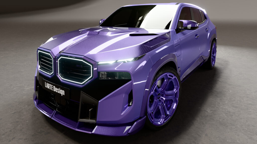Larte’s All-Purple BMW XM Wasn’t On Our Bingo Card | Carscoops