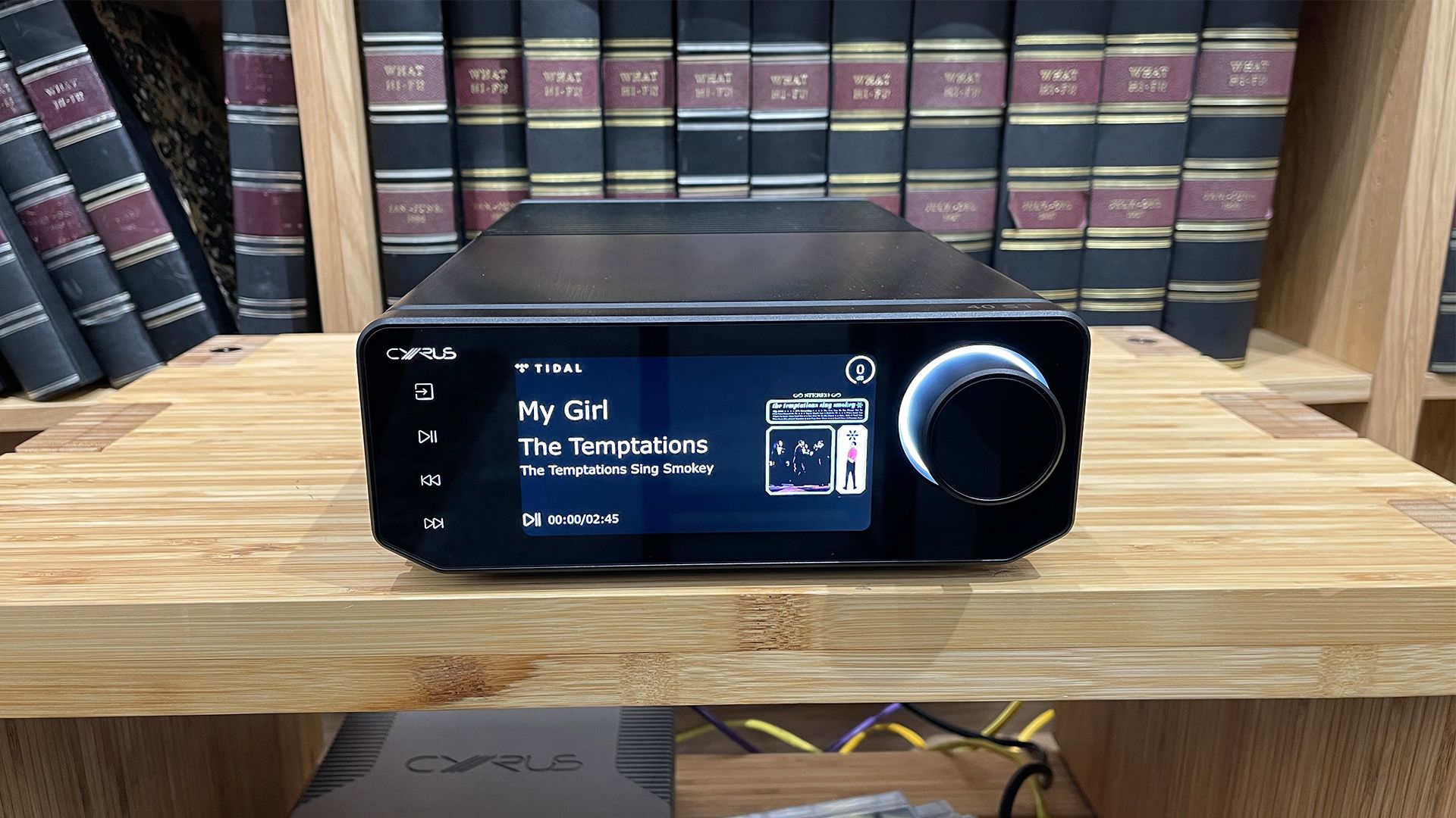 After a music streamer? This terrific high-end Cyrus model just won its third What Hi-Fi? Award