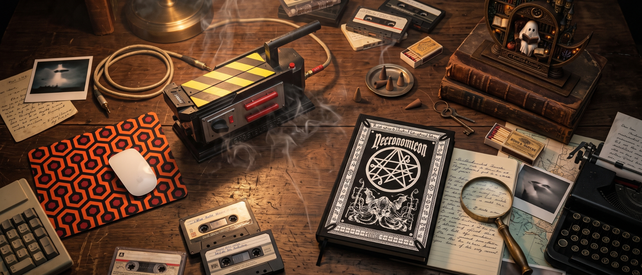 From The Shining to Ghostbusters, Halloween desk gear done right