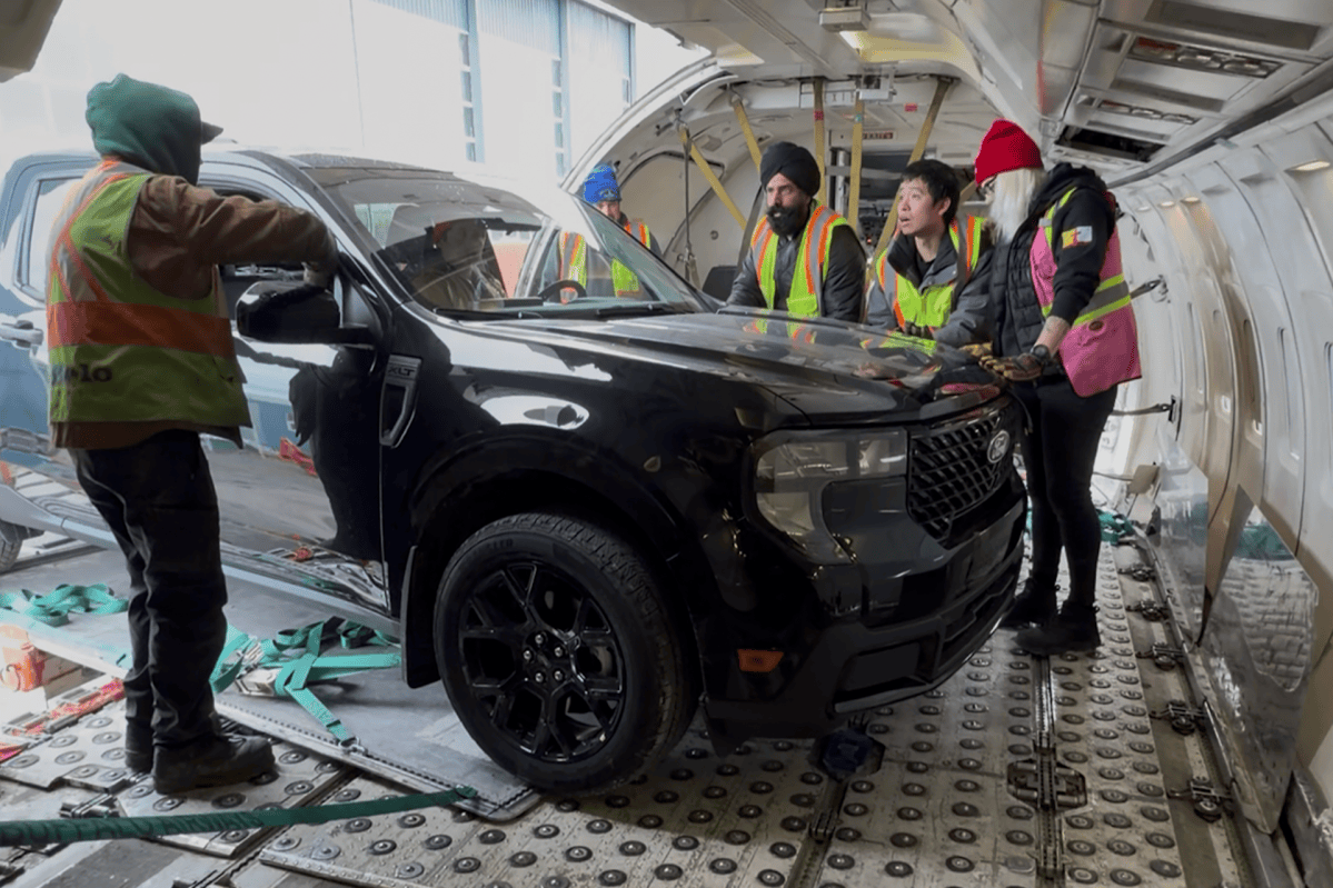 Stuffing a Ford Maverick Inside a Boeing 737 Isn’t Easy, But It’s Doable