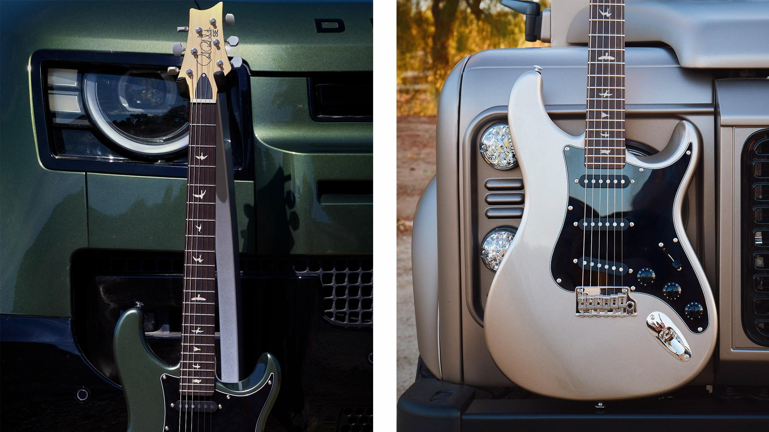 You Can Now Match Your Electric Guitar To Your Land Rover Defender | Carscoops