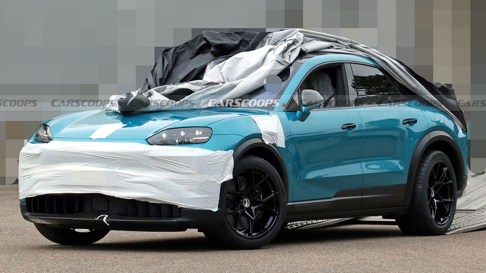 Porsche’s Hotter Electric Cayenne Coupe Steps Out Of The Shadows | Carscoops