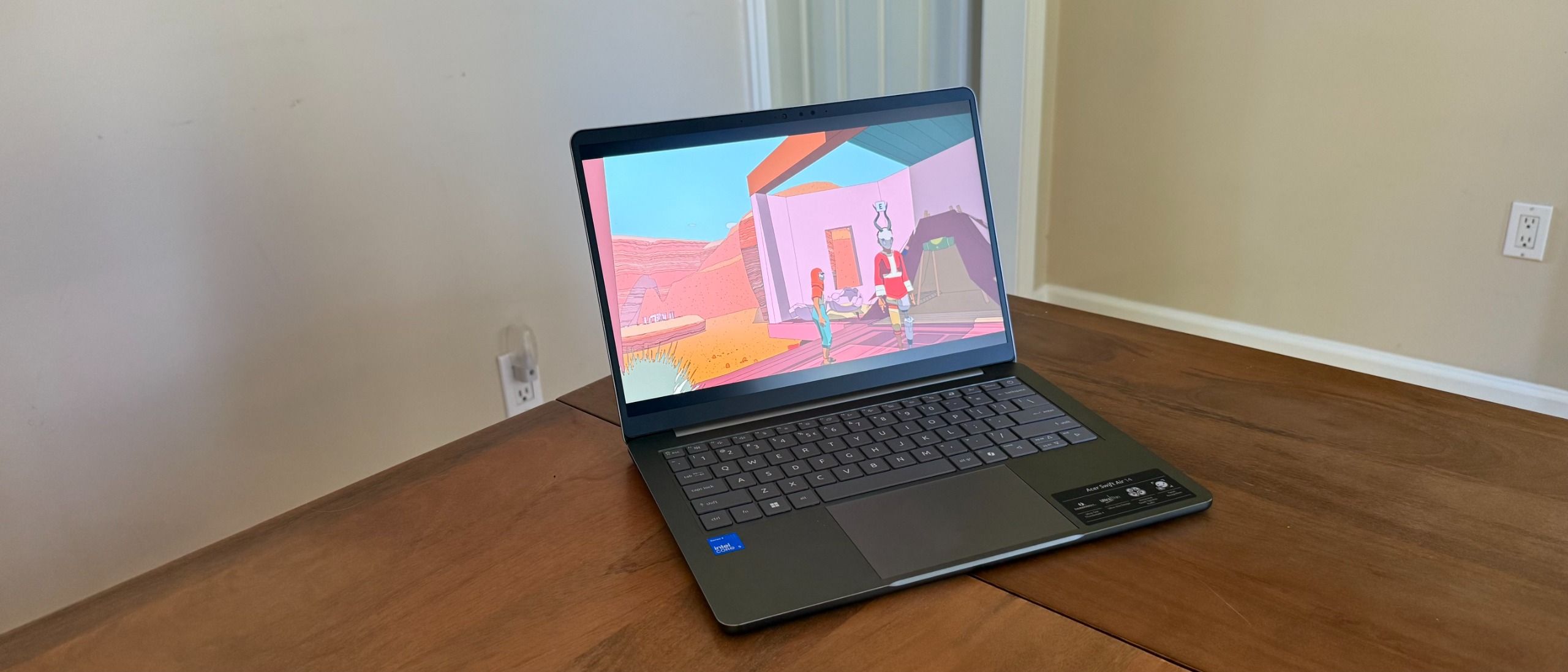 Price, form, and battery life all make the Acer Swift Air 14 an exceptionally attractive laptop for digital nomads