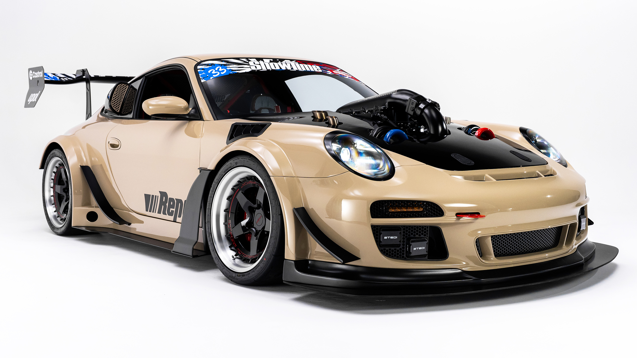 A Front-Engined, Twin-Turbo V8 Porsche 911 Sounds Like Sacrilege But Actually Works | Carscoops