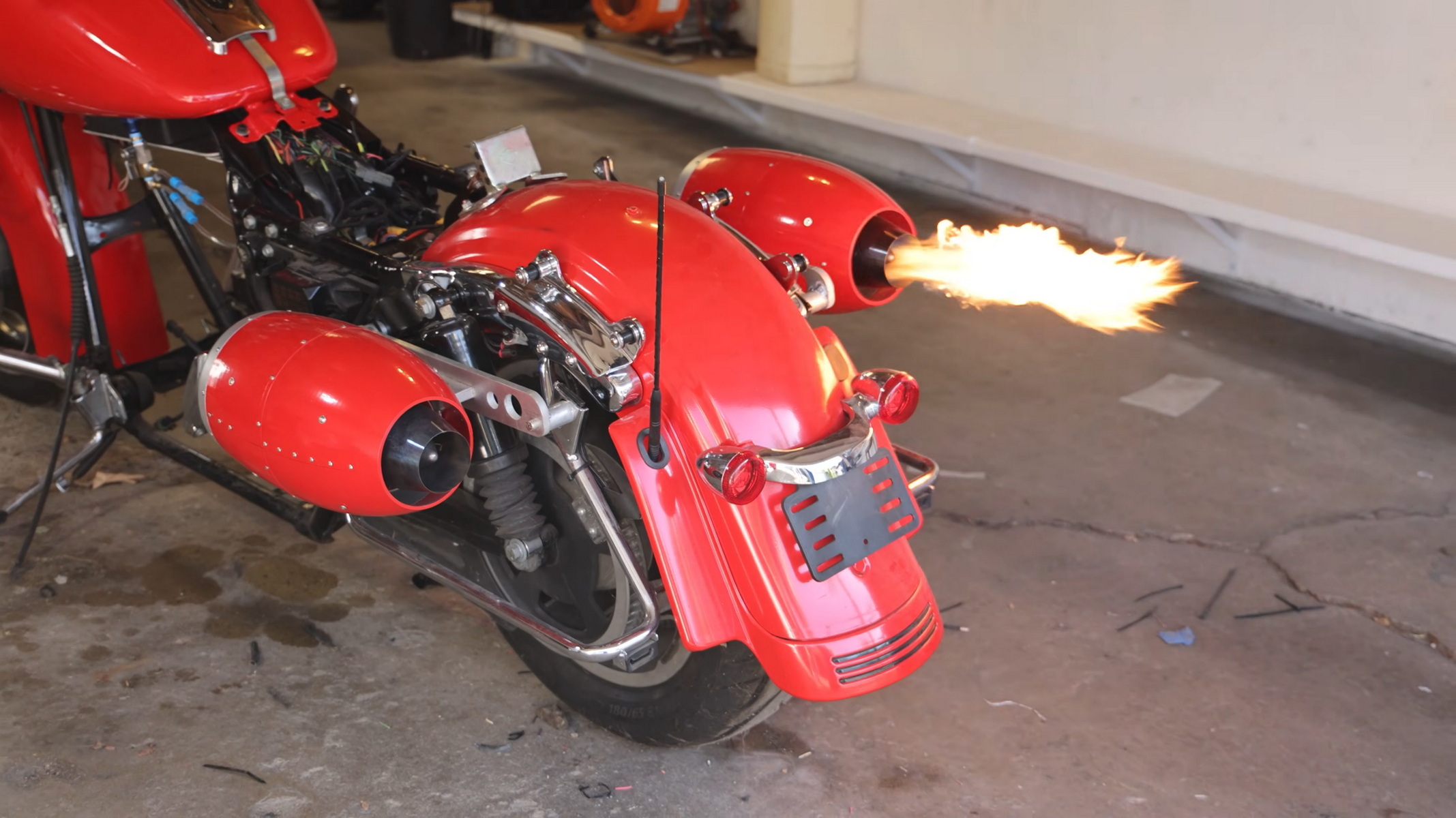 This Jet-Powered Harley Hit 60 MPH On Pure Thrust | Carscoops