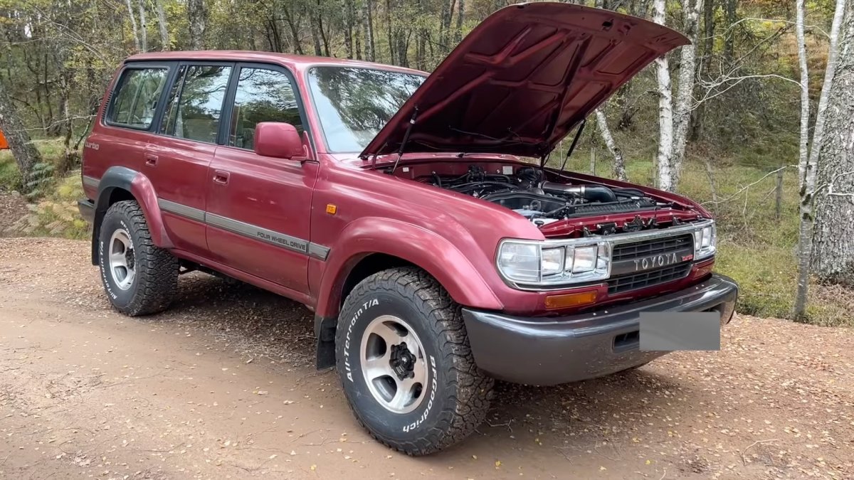 Stuffing a Yanmar Diesel Boat Engine in an 80-Series Land Cruiser Doubles the HP