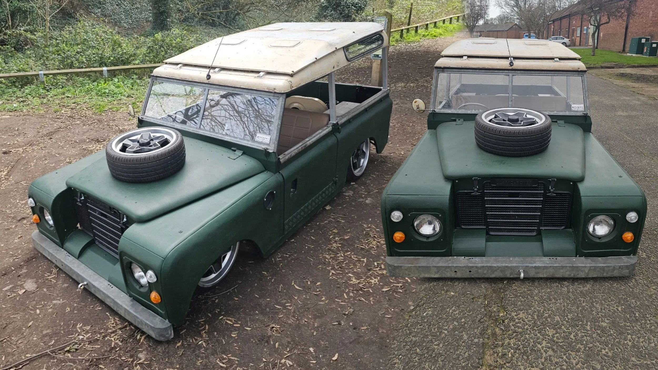 The World’s Lowest Land Rover Hides An Air-Cooled Secret Underneath | Carscoops