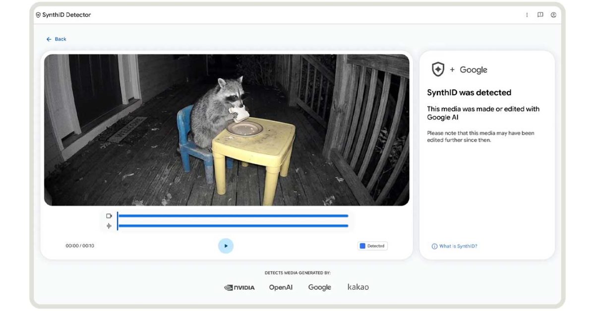 Google’s SynthID AI content detector expands globally, will work on Apple’s models ‘soon’