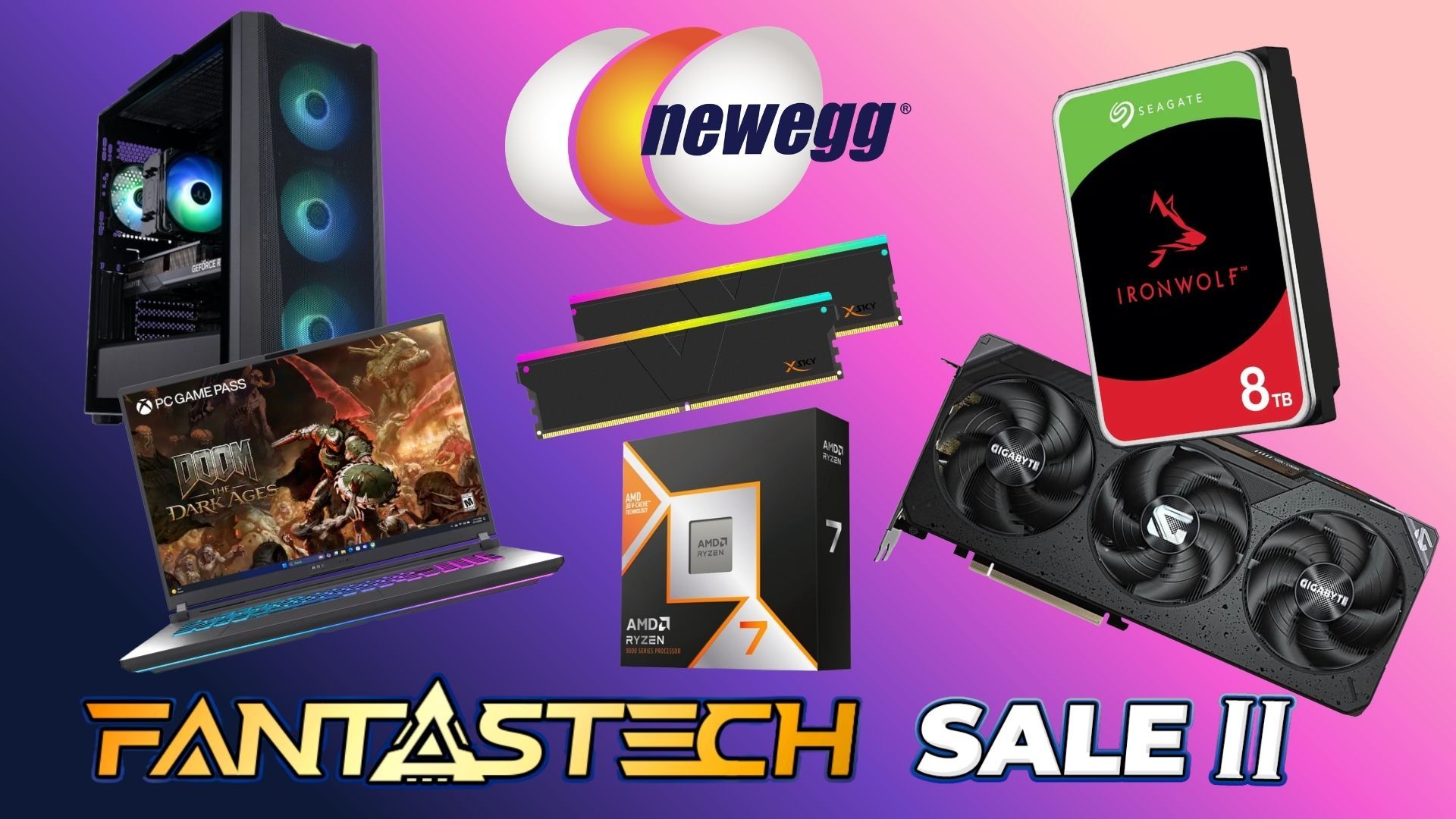 Find tech deals in Newegg’s Fantastech Sale ahead of Amazon’s Big Deals Day — early shoppers get automatic refunds if hardware prices drop lower