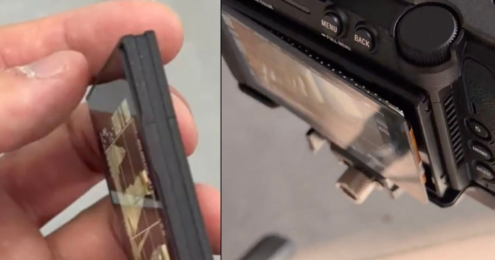 The Sony FX5 Delay Might Be Related to an Issue With the Rear LCD