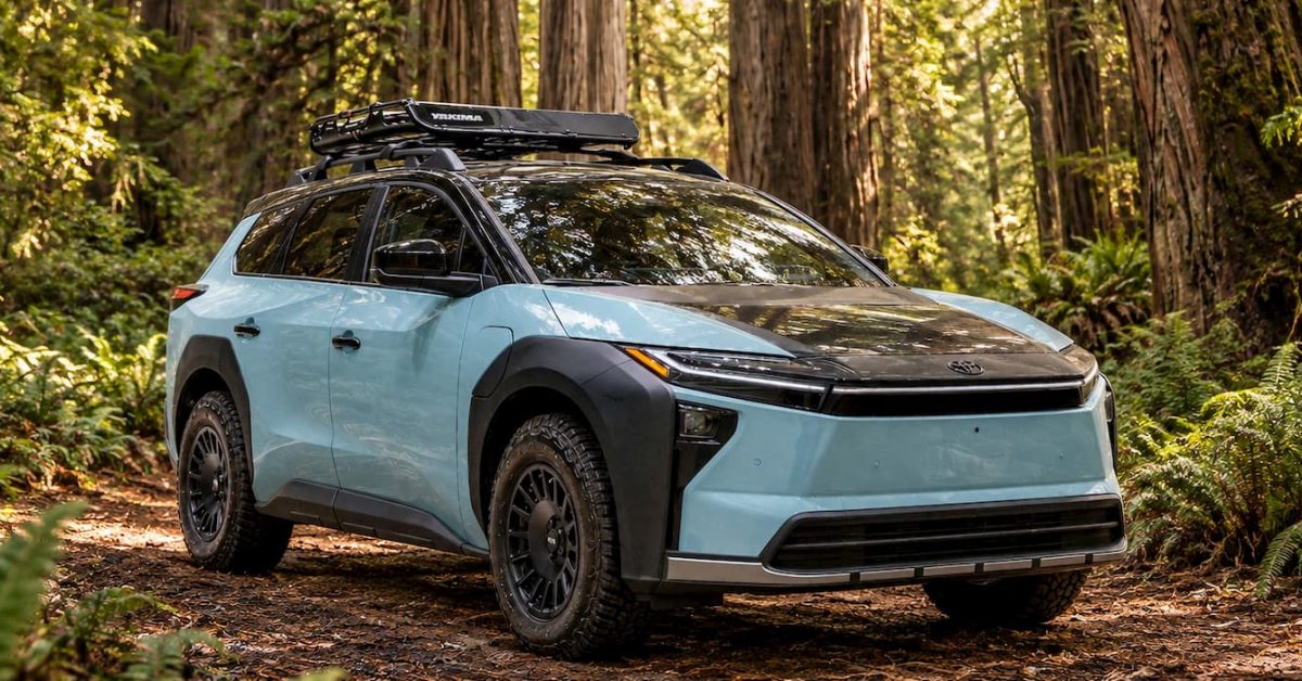 Toyota reveals five new lifted Woodland concepts, including the bZ electric SUV