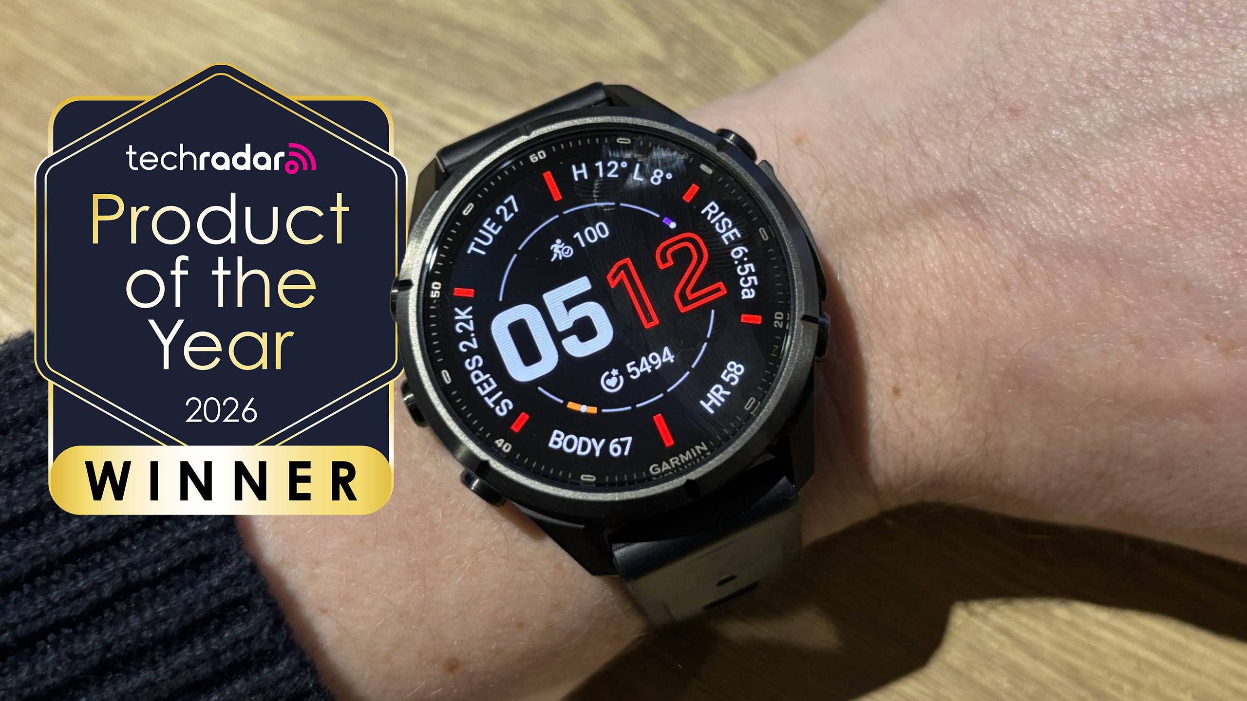 I chose the Garmin Fenix 9 Pro as the best health and fitness gadget of the year in our awards — here’s why
