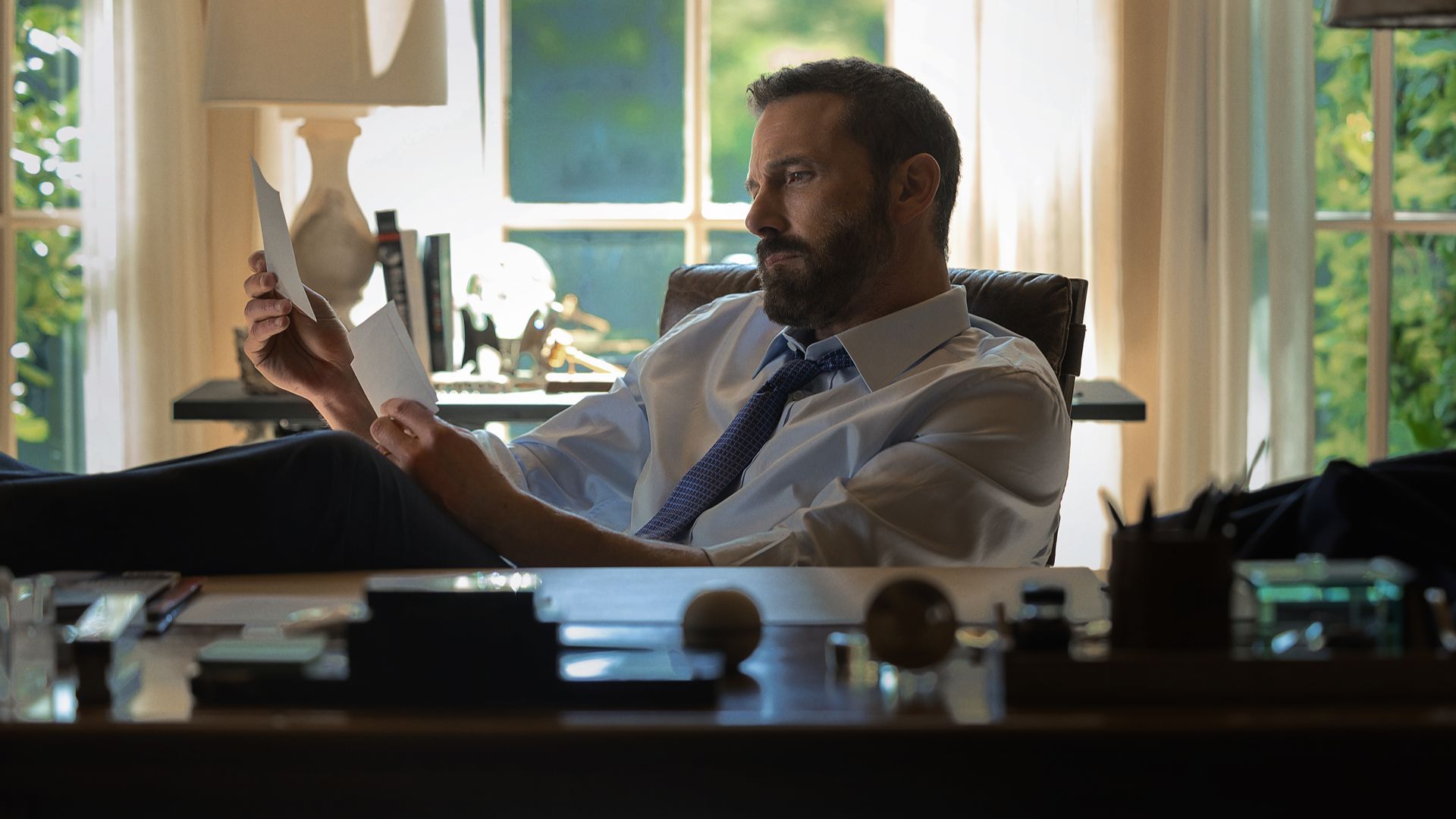 Ben Affleck used AI for “lots of things” in his new Netflix movie but is “hesitant” to “point out what they are”
