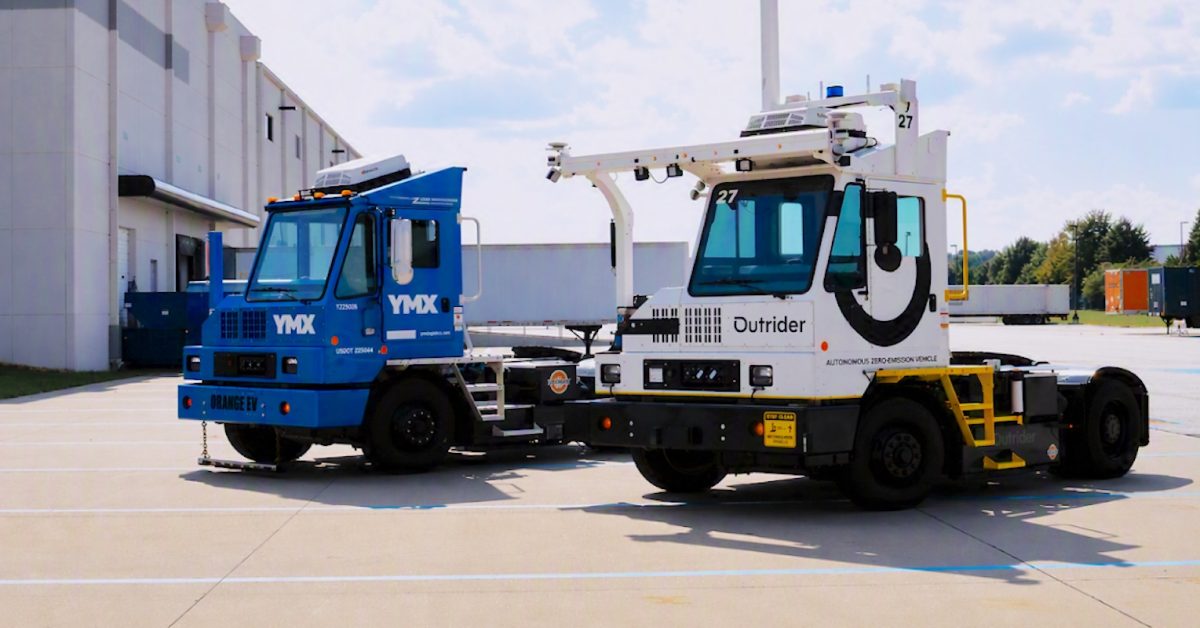 Autonomous Orange: YMX adds self-driving tech to its electric yard trucks