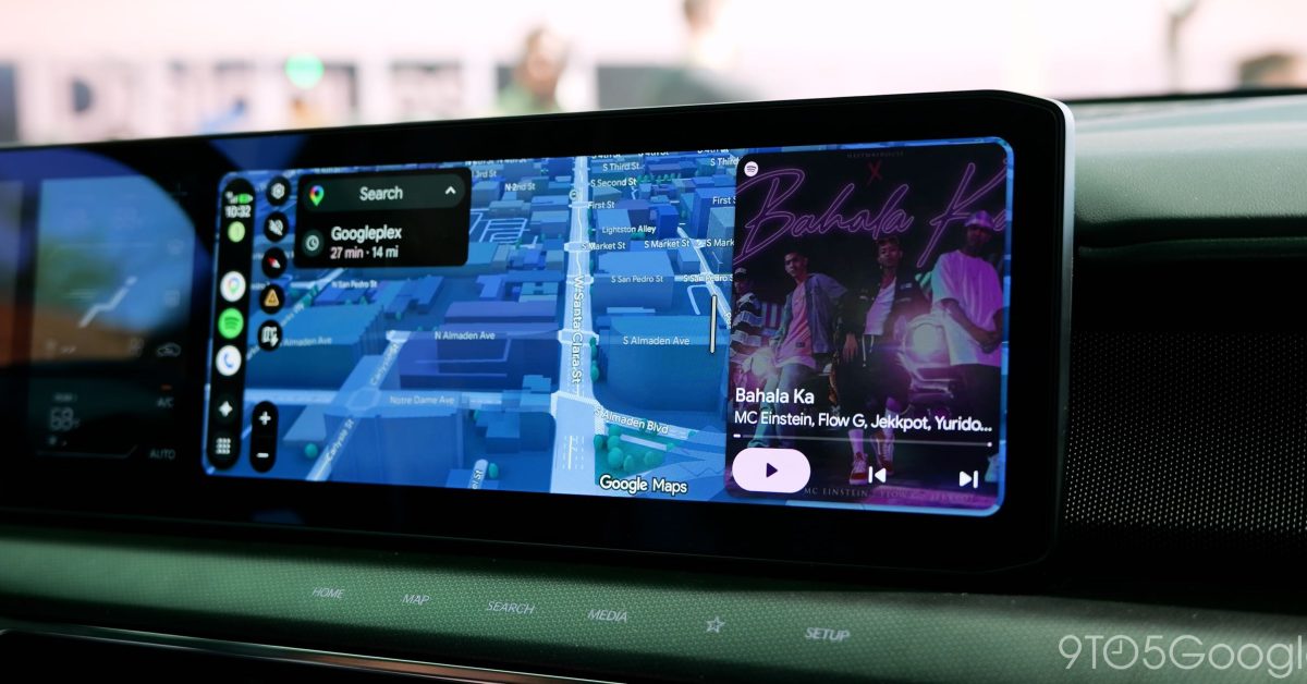 Google confirms Android Auto updates & fixes for media apps – the squiggly line is here to stay