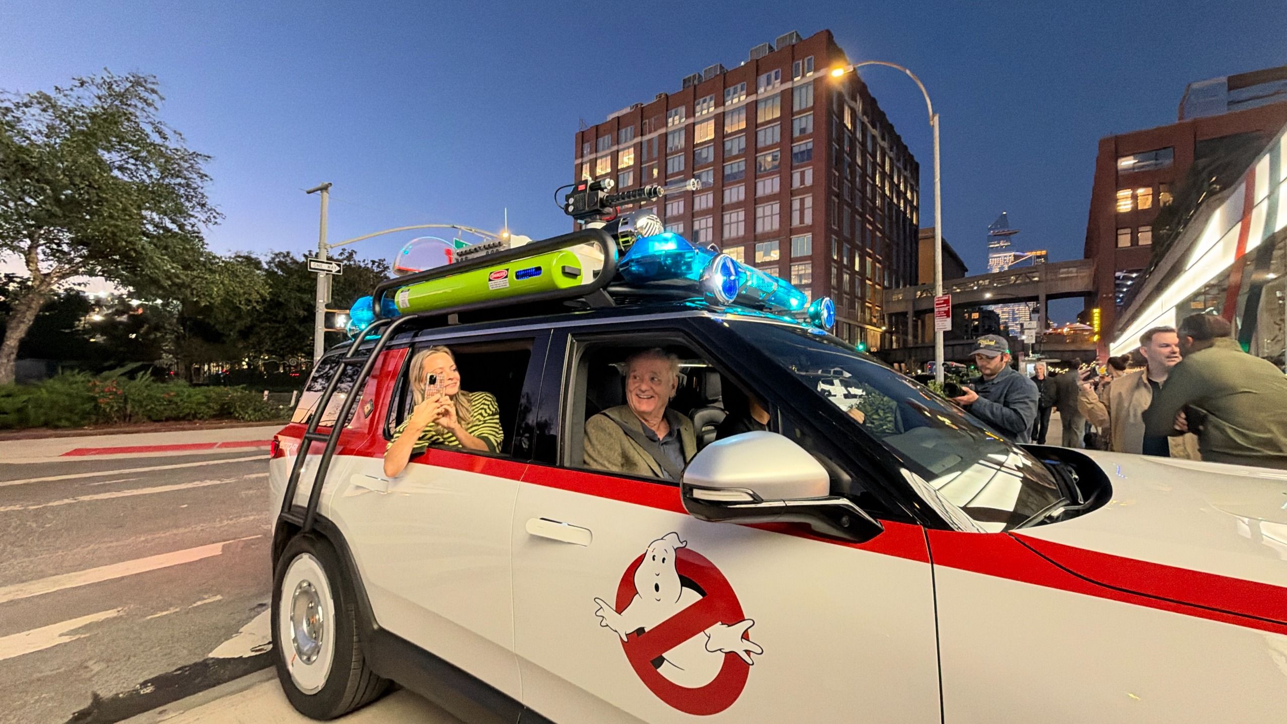 ‘Just silly enough to be perfect’ — I’ve seen Rivian’s Ghostbusters Ecto-R1 in action, and it’s packed with Halloween tricks