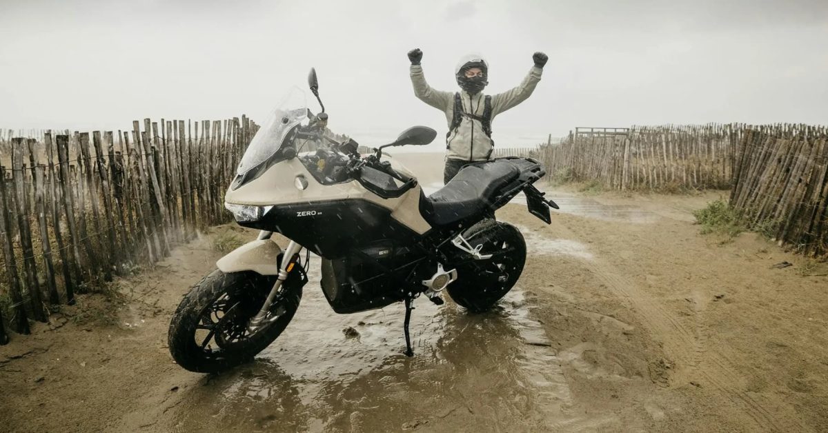 The world record for the longest electric motorcycle ride has just been obliterated