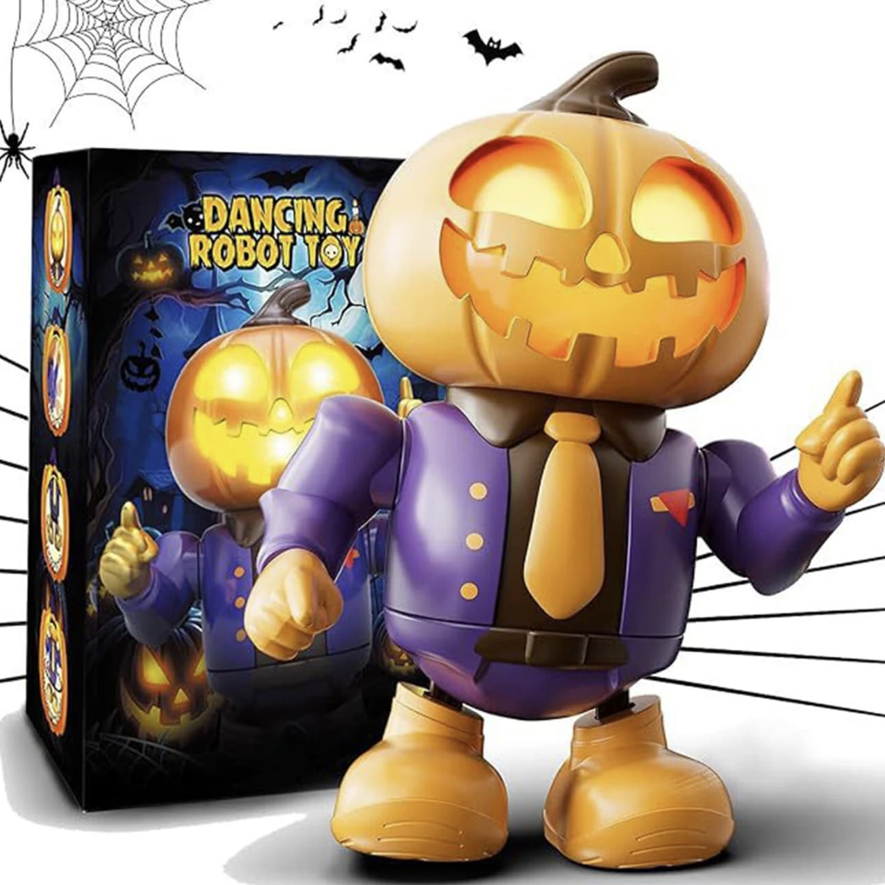Halloween Dancing Robot Review: LED Lights and Music