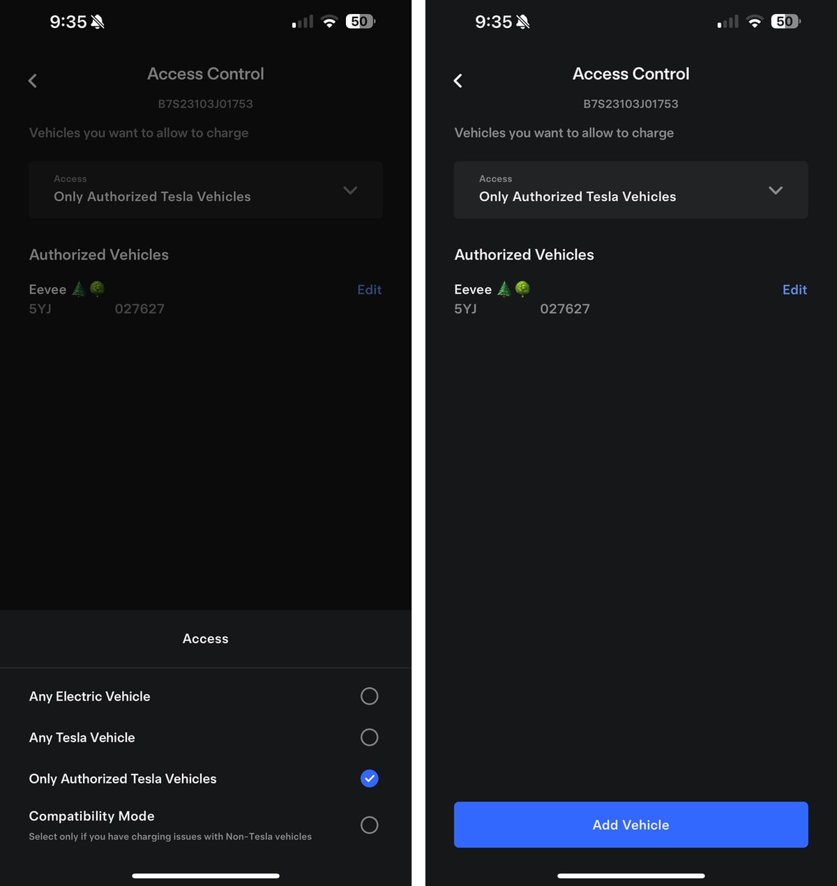 Tesla App Update 4.32.5 Release Notes