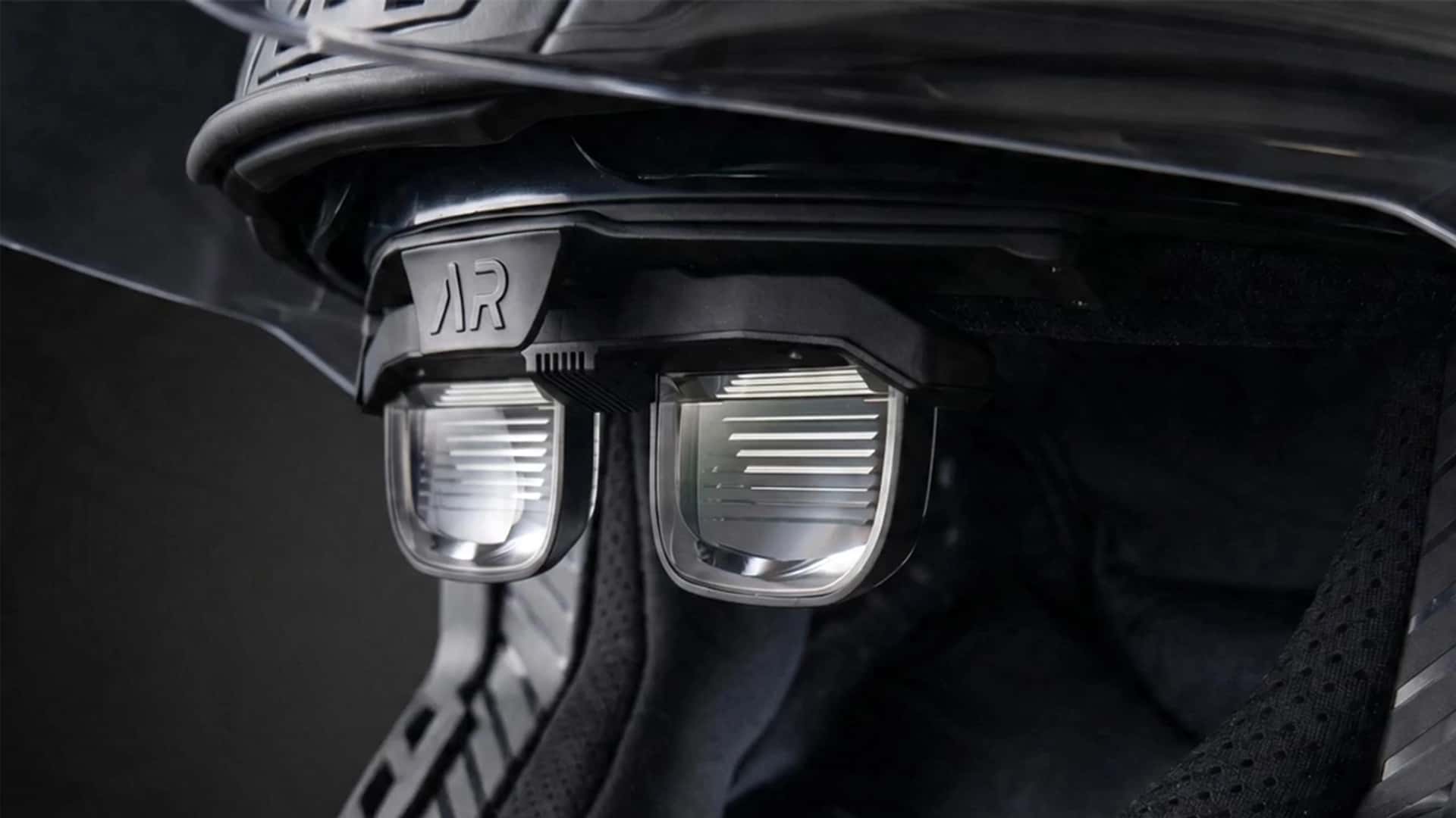 This Augmented Reality Motorcycle Helmet Looks….Unsafe