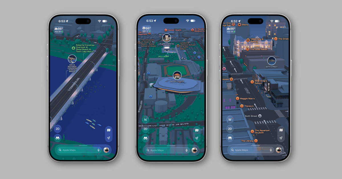 Apple Maps launches Detailed City Experience in Austin, Texas – 9to5Mac