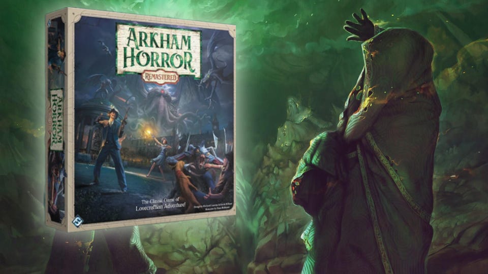 Arkham Horror Remastered Is Bringing Back the Classic 2nd Edition Board Game Years After Its Discontinuation
