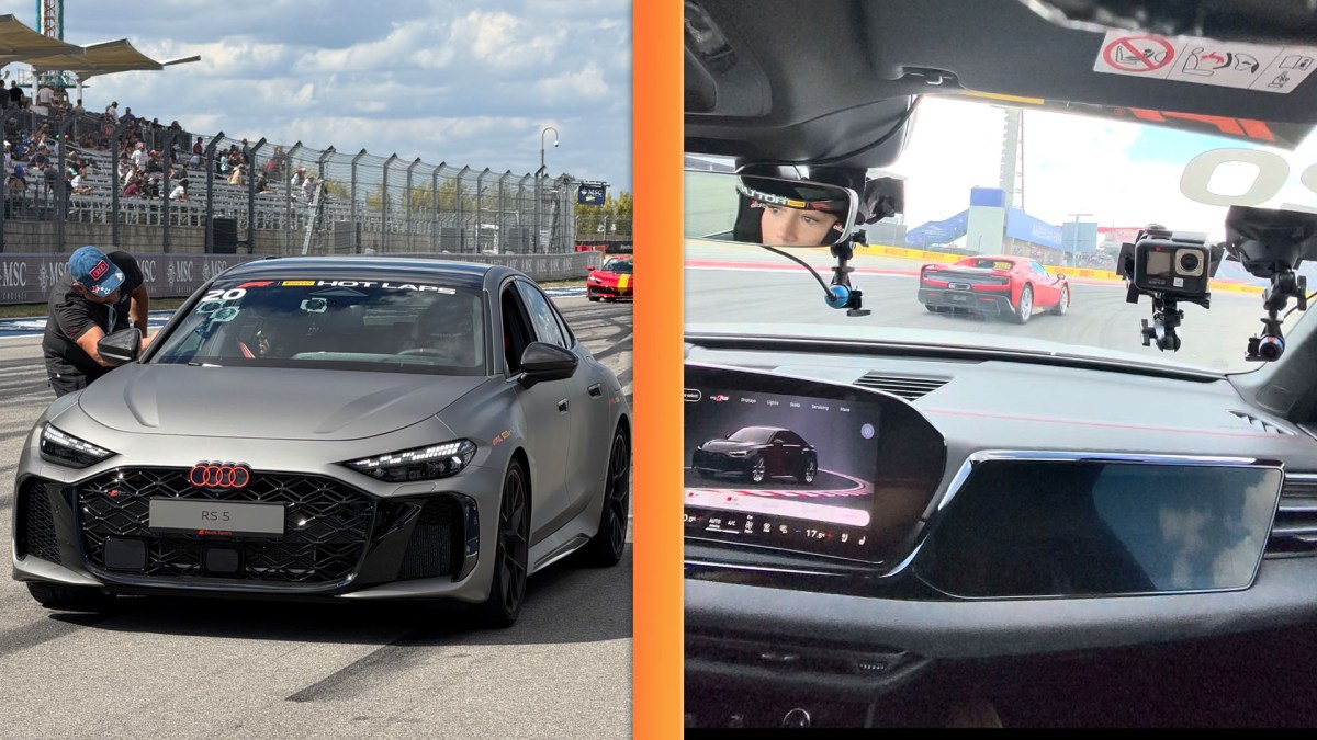 The Sleek New Audi RS5 Feels Right at Home Lapping COTA