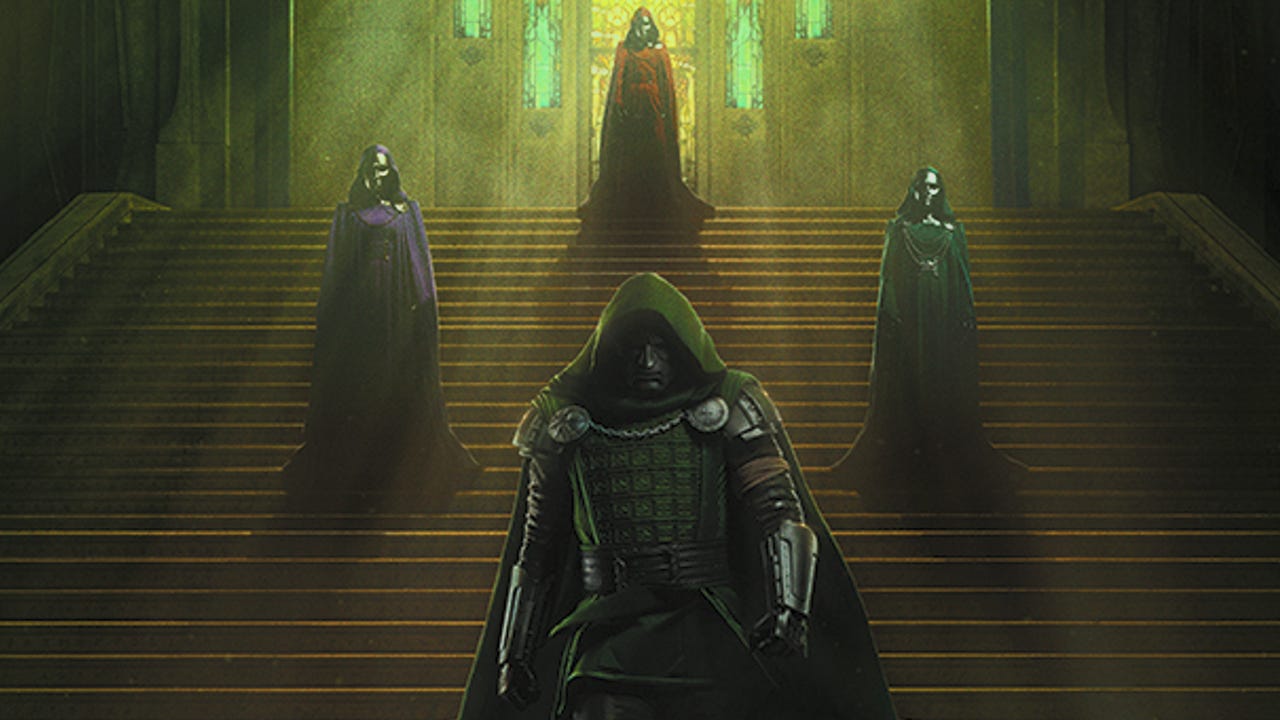 Marvel Reveals Avengers: Doomsday Poster With Closer Look at Doctor Doom and His 3 Latverian Witches