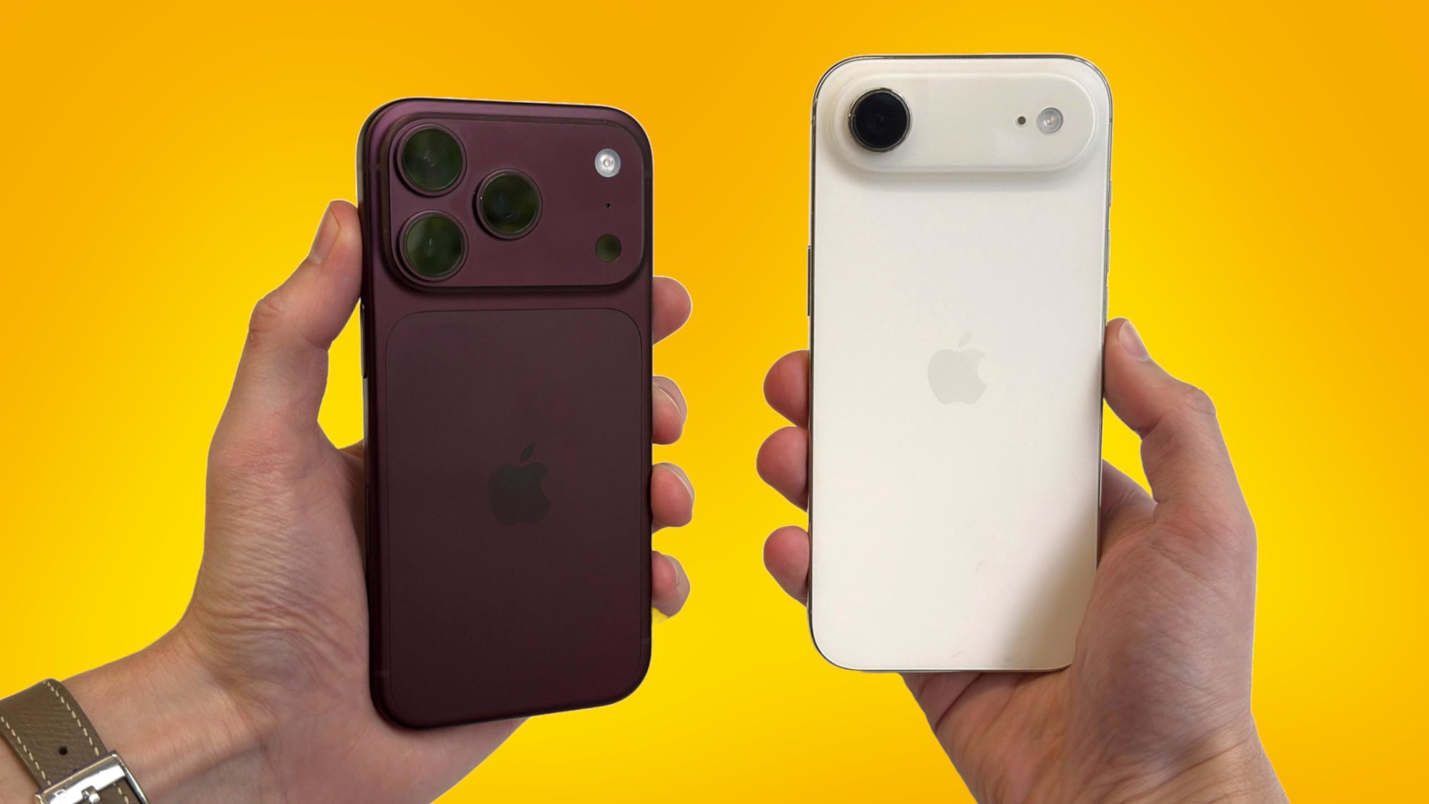 I compared the iPhone 18 Pro and iPhone Air — here are the key differences
