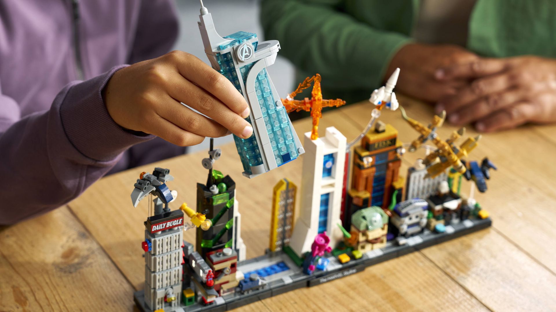 Lego Marvel Skyline revealed, and I’m living for absurd deep cuts like the ‘Thanos Copter’