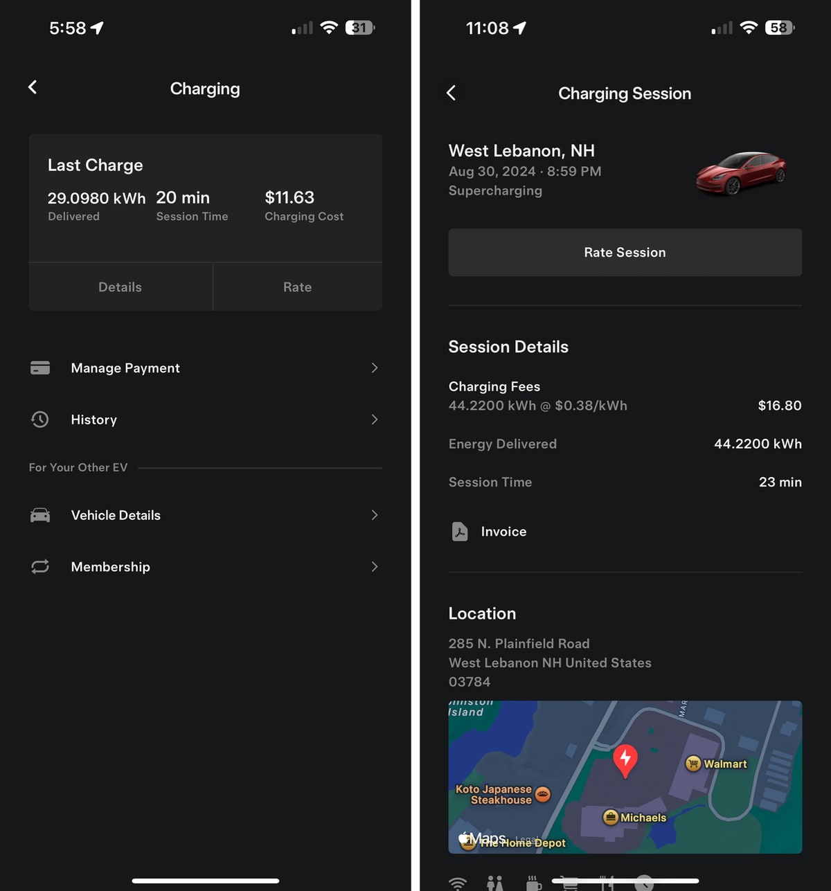 Tesla App Update 4.44.1 Release Notes