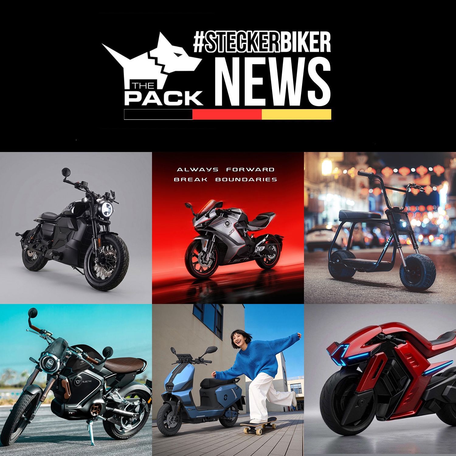 Six stories from our German media partner: a round-up of SteckerBiker’s latest coverage