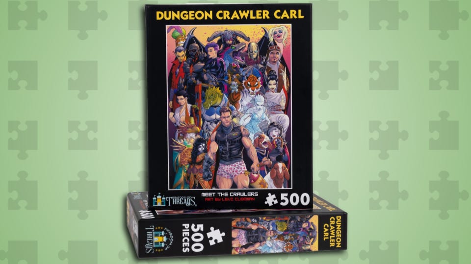 The First 500-Piece Dungeon Crawler Carl Jigsaw Puzzle Is Now Available at Barnes & Noble
