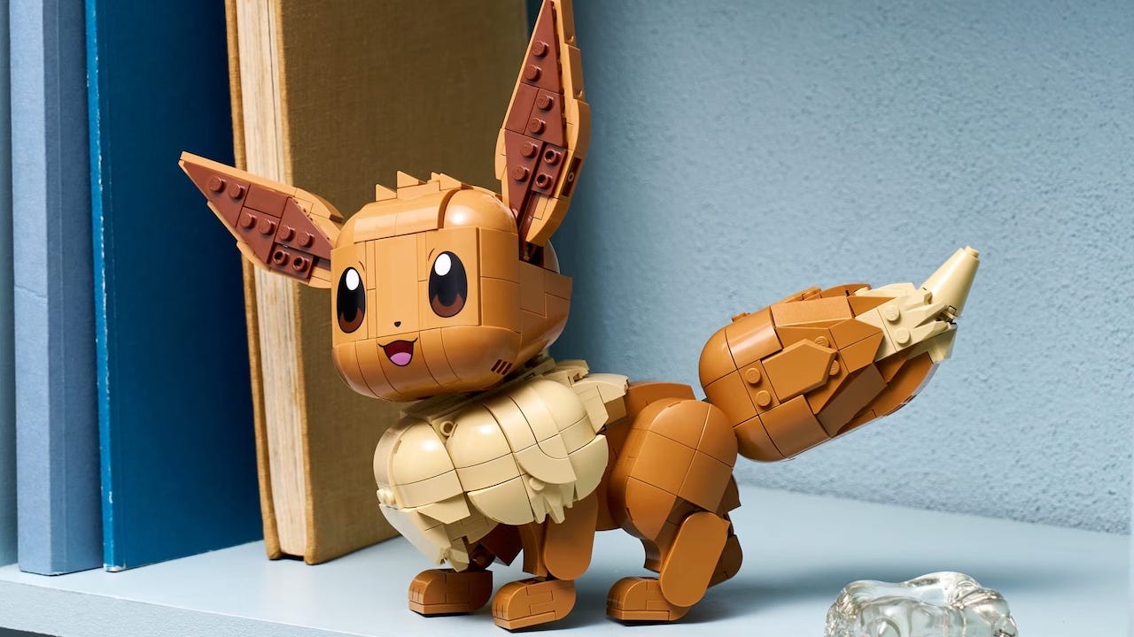 LEGO Pokémon Eevee Is on Sale for $48 Today With an Extra $9 in Walmart Cash Included With Your Purchase