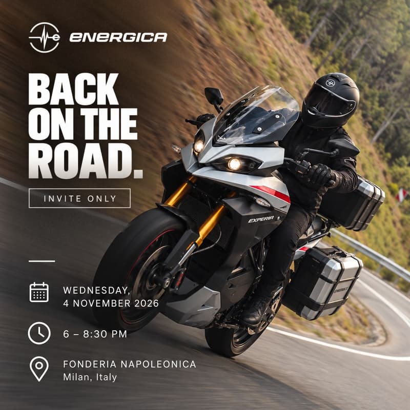 Energica is back: an evening at a 19th-century foundry in Milan