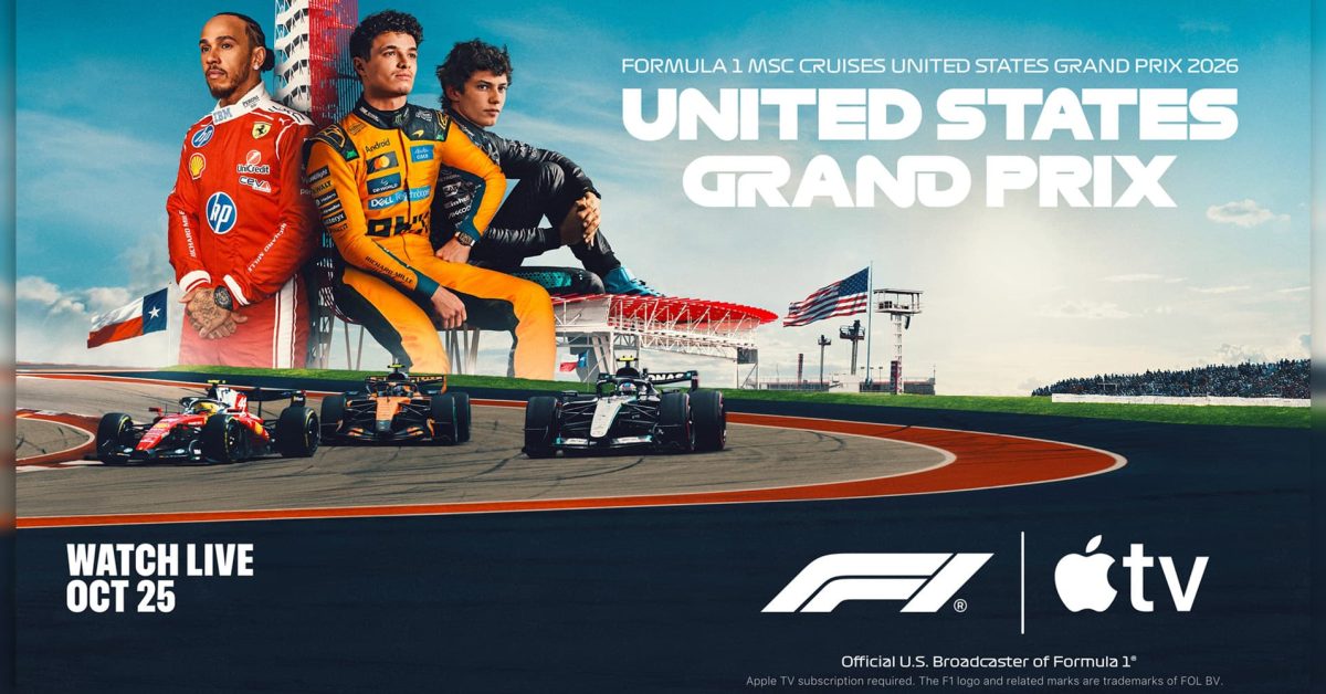 Formula 1 gets Dolby Atmos support on Apple TV starting today – 9to5Mac