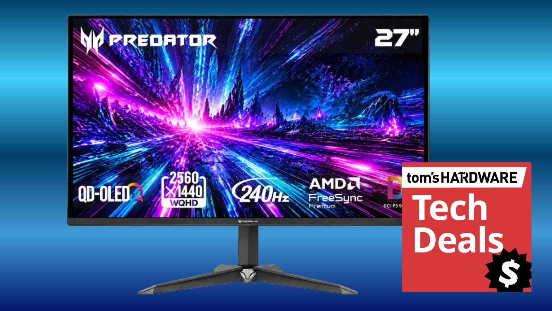 OLED on a budget, save $50 now on the Acer Predator XB27OU at Best Buy — Only $329 for a stunning QD-OLED gaming monitor with a superfast 240Hz refresh rate
