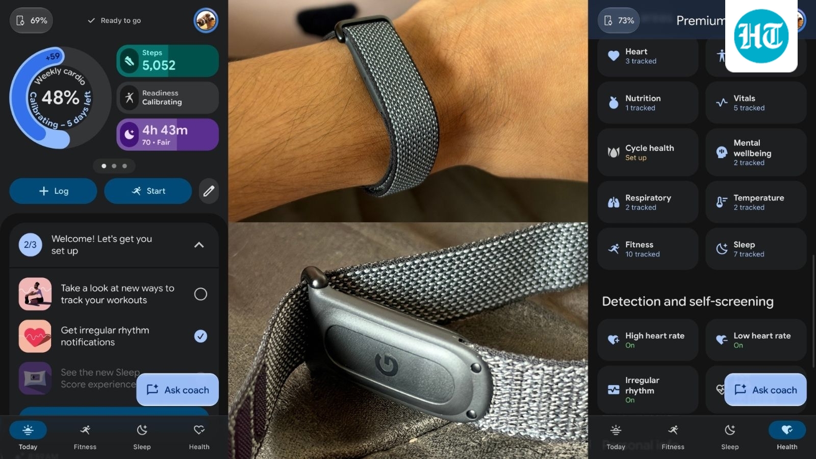 Google Fitbit Air takes away a distracting screen, but is far from perfect