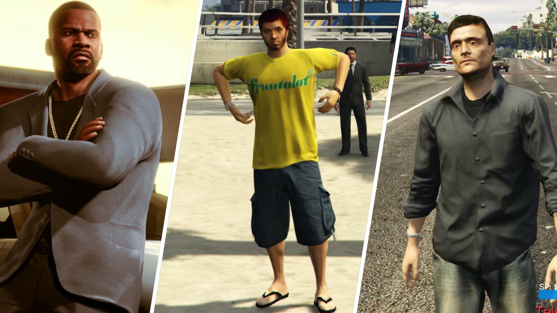Grand Theft Auto 5 is a game about shapeshifting now. I don’t make the rules
