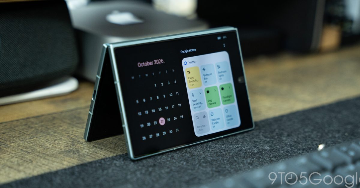 Someone built iPhone Duo’s tent mode for Android foldables, but made it even better