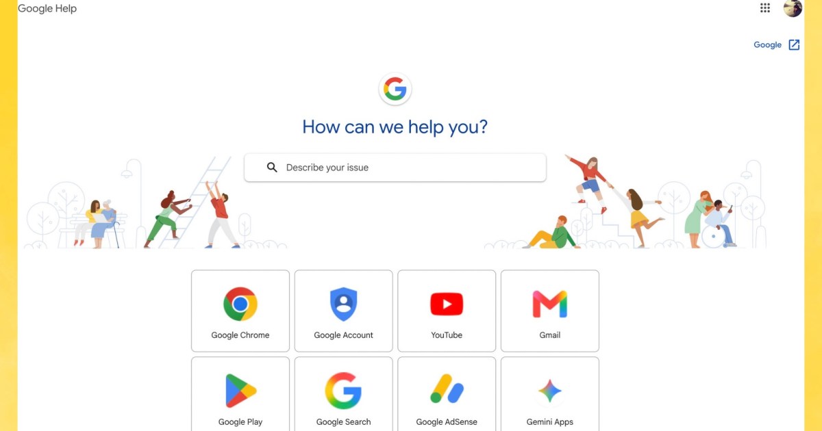 Google wants you to chat with Gemini to fix issues instead of scrolling through support pages