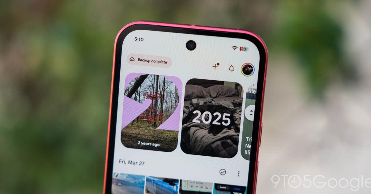 Google Photos rolls out customizable redesign of your ‘Collections’ tab