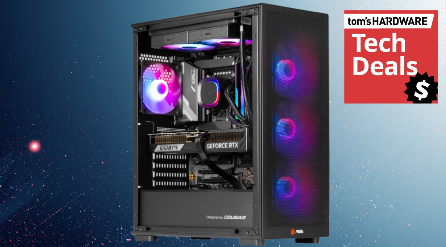 Buy a complete RTX 5070 Ti gaming PC from Newegg and save $450 — get a 16GB GPU, 32GB of RAM, an i9-14900KF processor, a 2TB SSD, and more for only $2,549