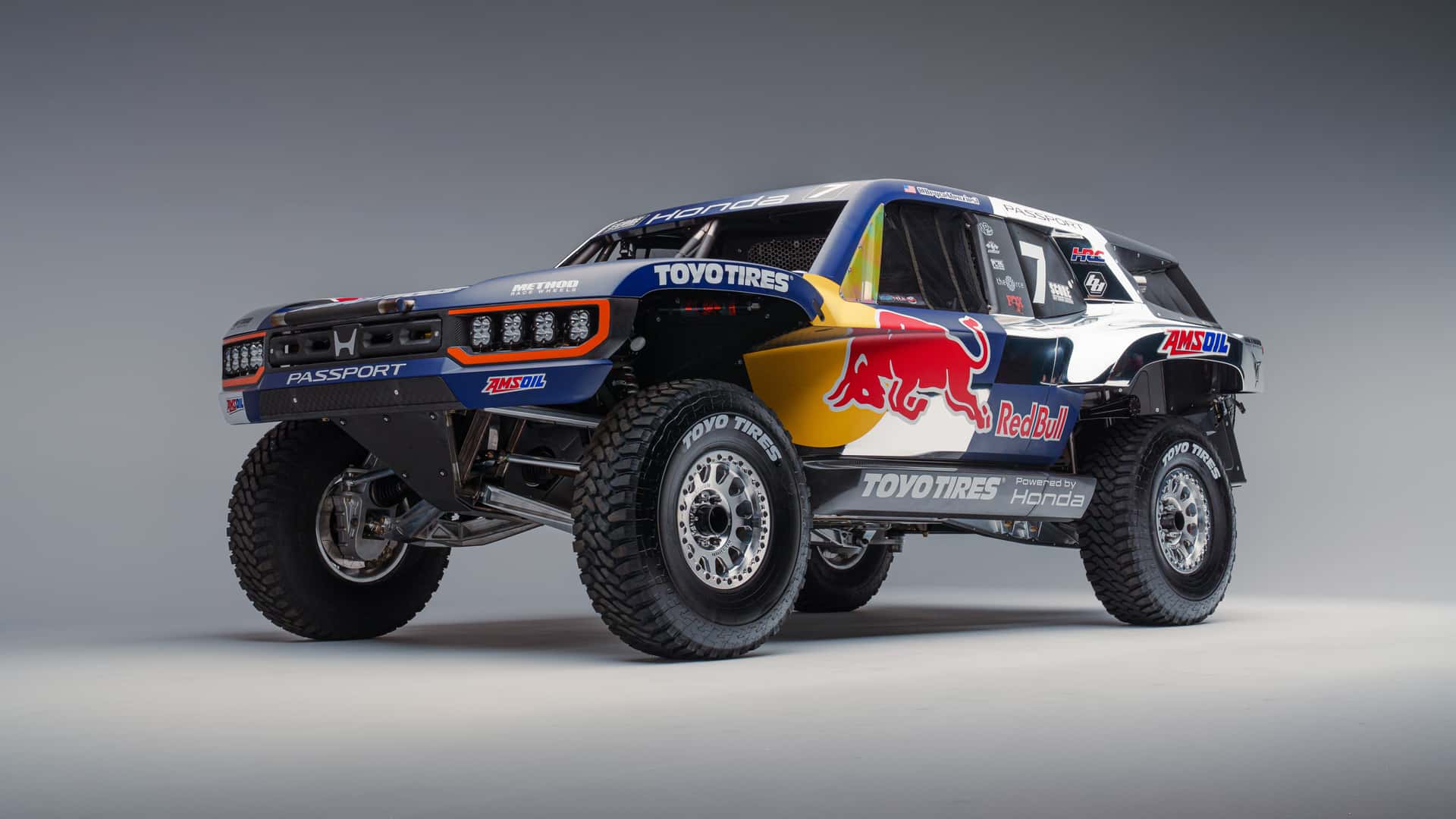 Honda Is Taking On Baja With A 1,300-HP Hybrid Passport