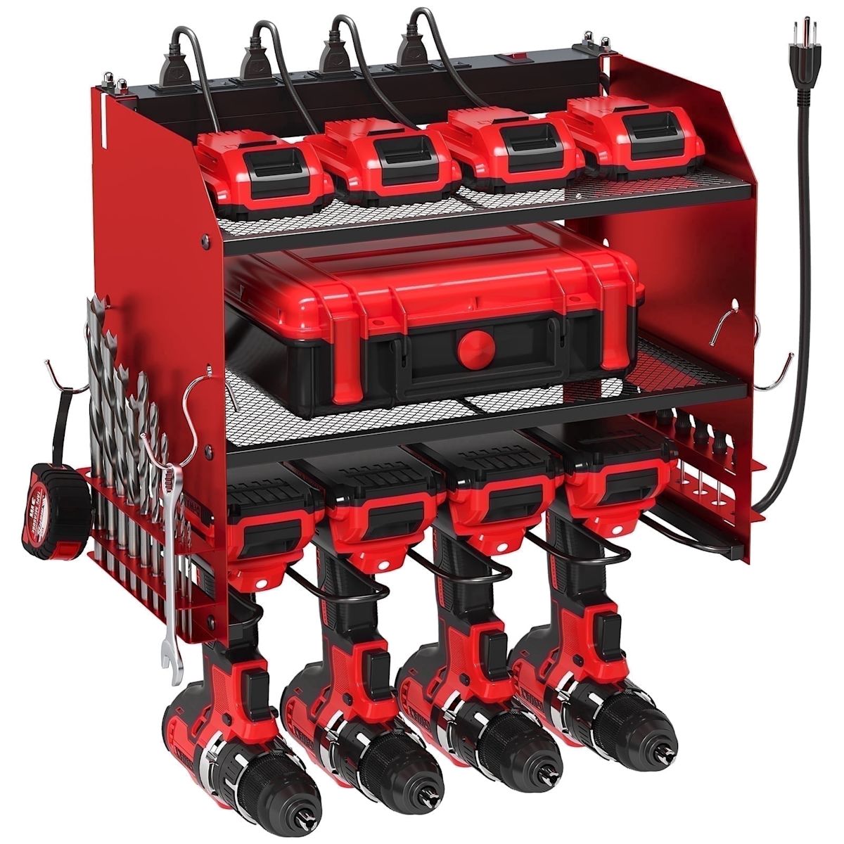 Walmart Has a ‘Well-Built’ Wall-Mounted Power Tool Organizer on Sale for $30